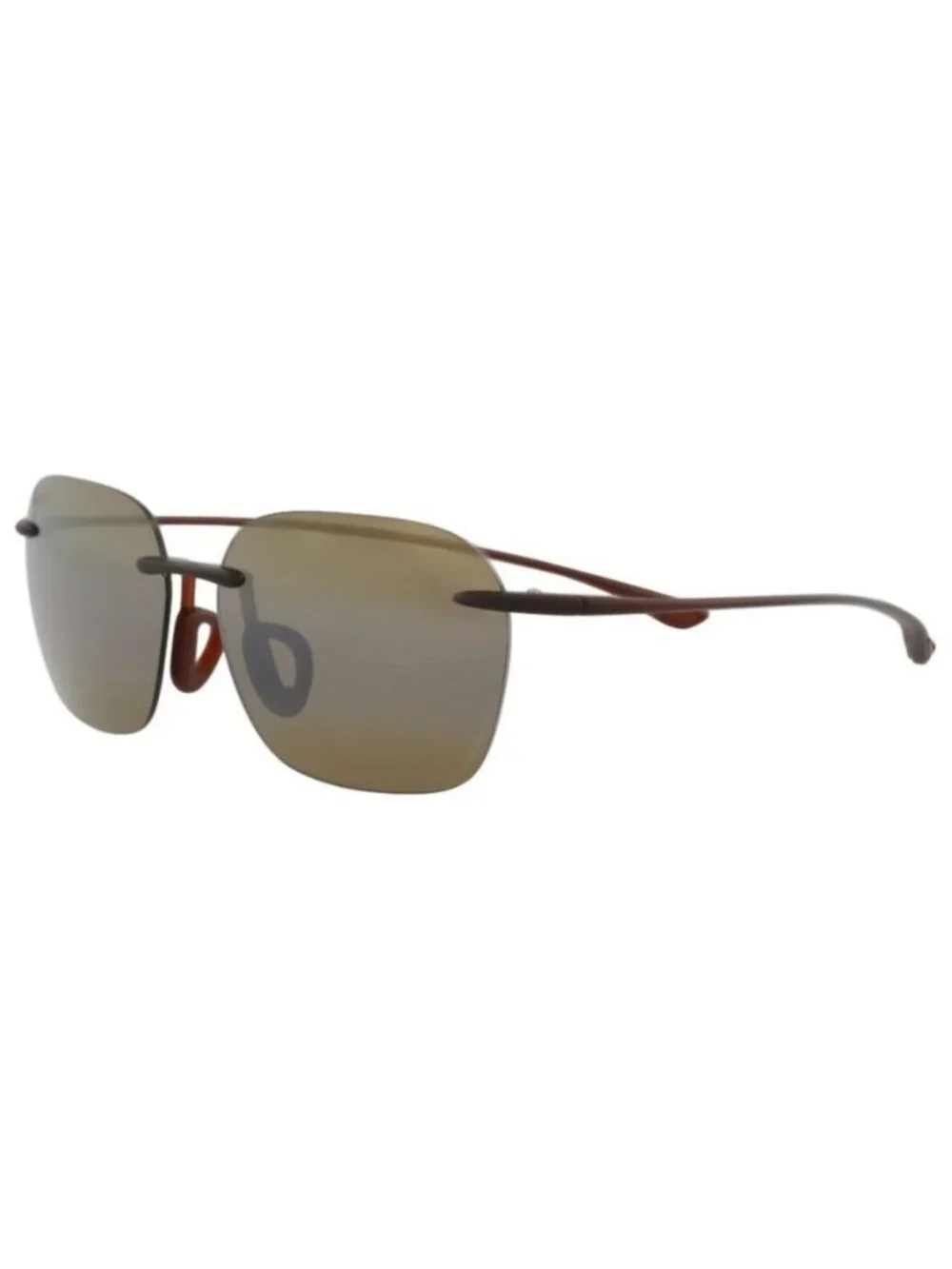 New Maui Jim Unisex Square/Rectangle Rootbeer Rootbeer Bronze Fashion Designer E